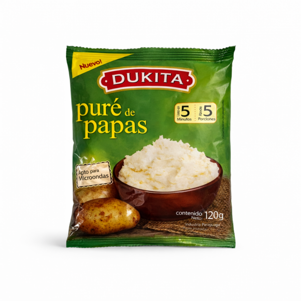 ChatGPT Image 20 mar 2026, 12_33_37 Puré de Papas Dukita 120 g
