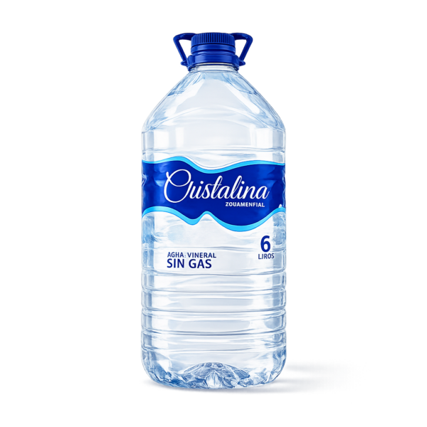 ChatGPT Image 18 may 2026, 05_04_49 p.m. Agua Mineral Cristalina Sin Gas 6L